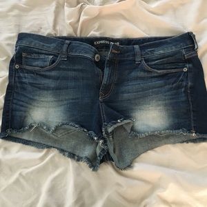 Express cut off shorts