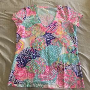 Lilly Pulitzer Michelle tee in roar of the seas