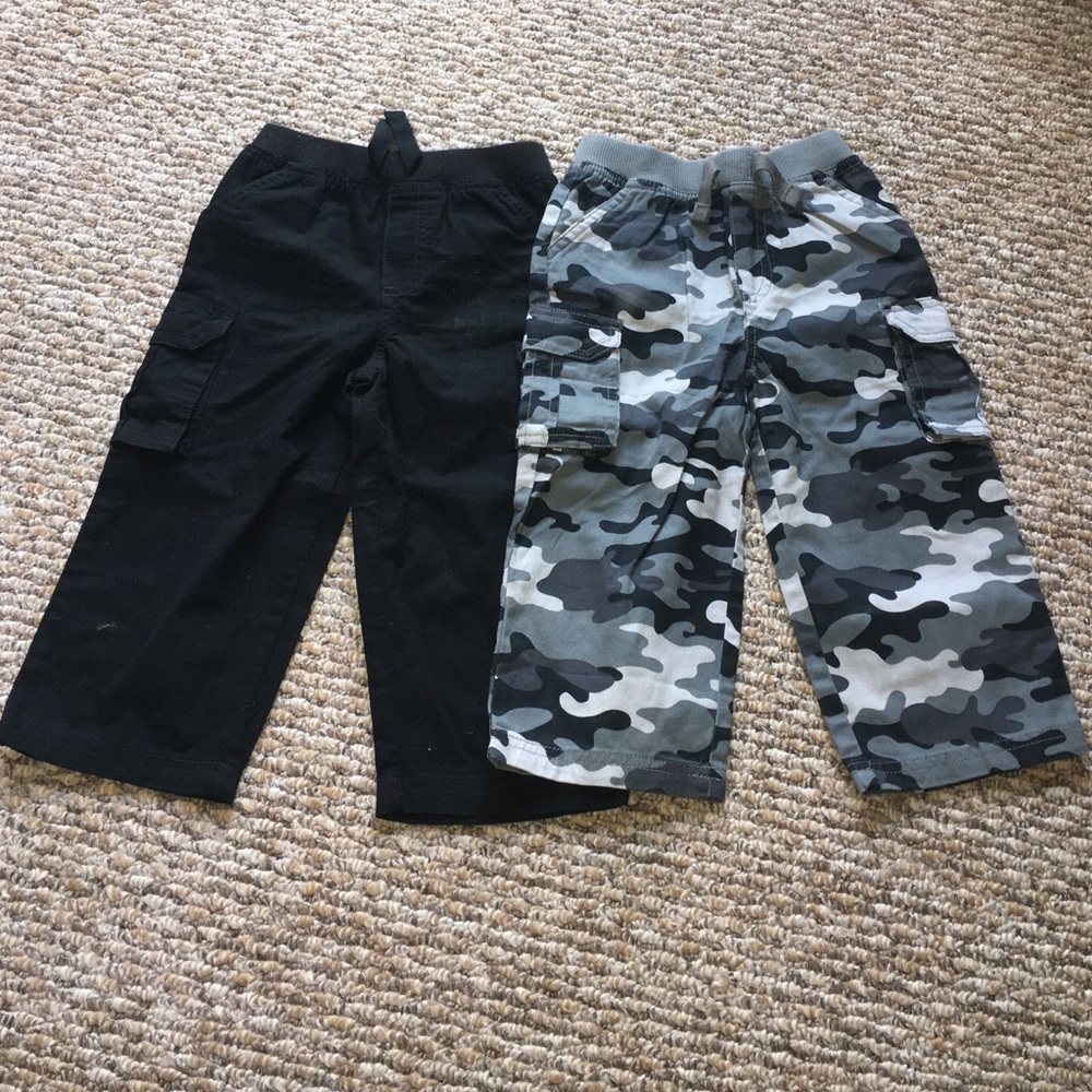 2 pairs of boys Garanimals pants 24Months