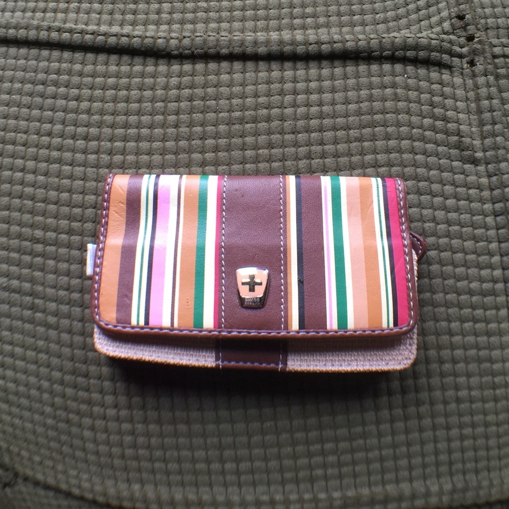 Swiss coin and credit card/ business card holder