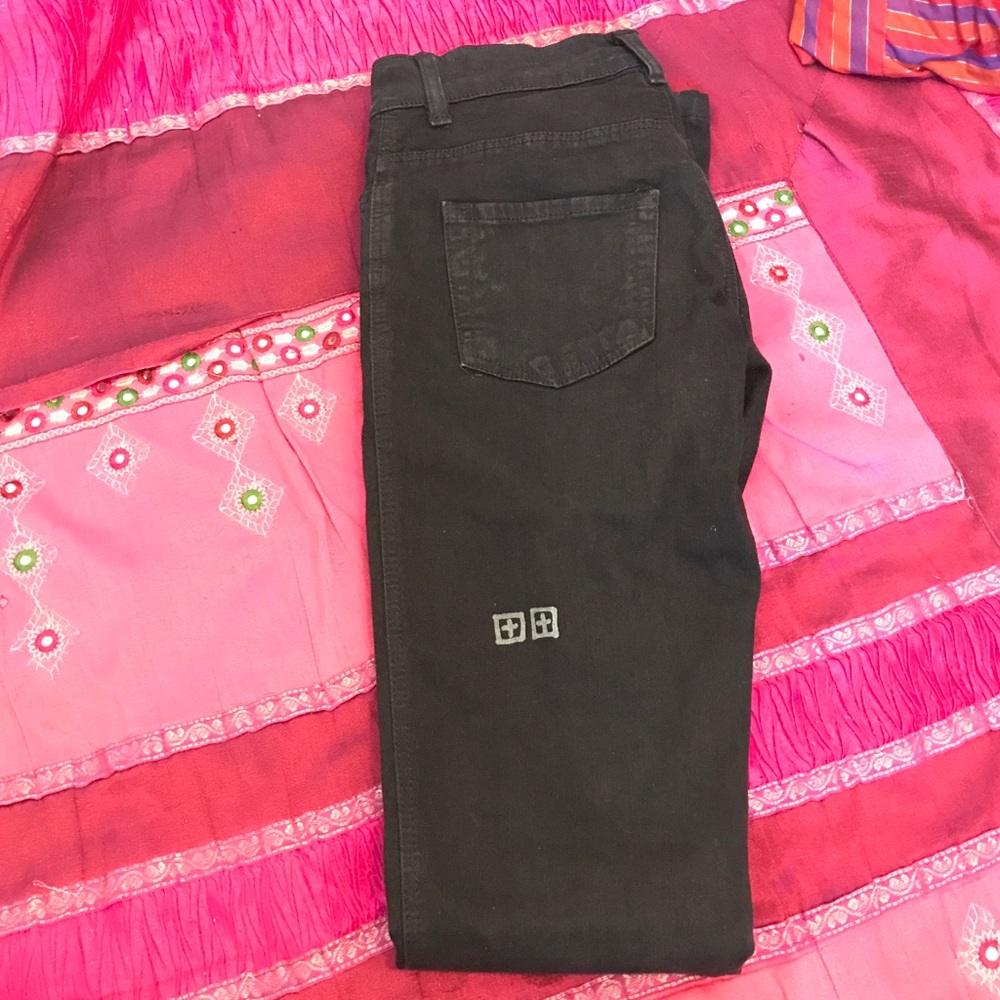 Ksubi skinny black denim