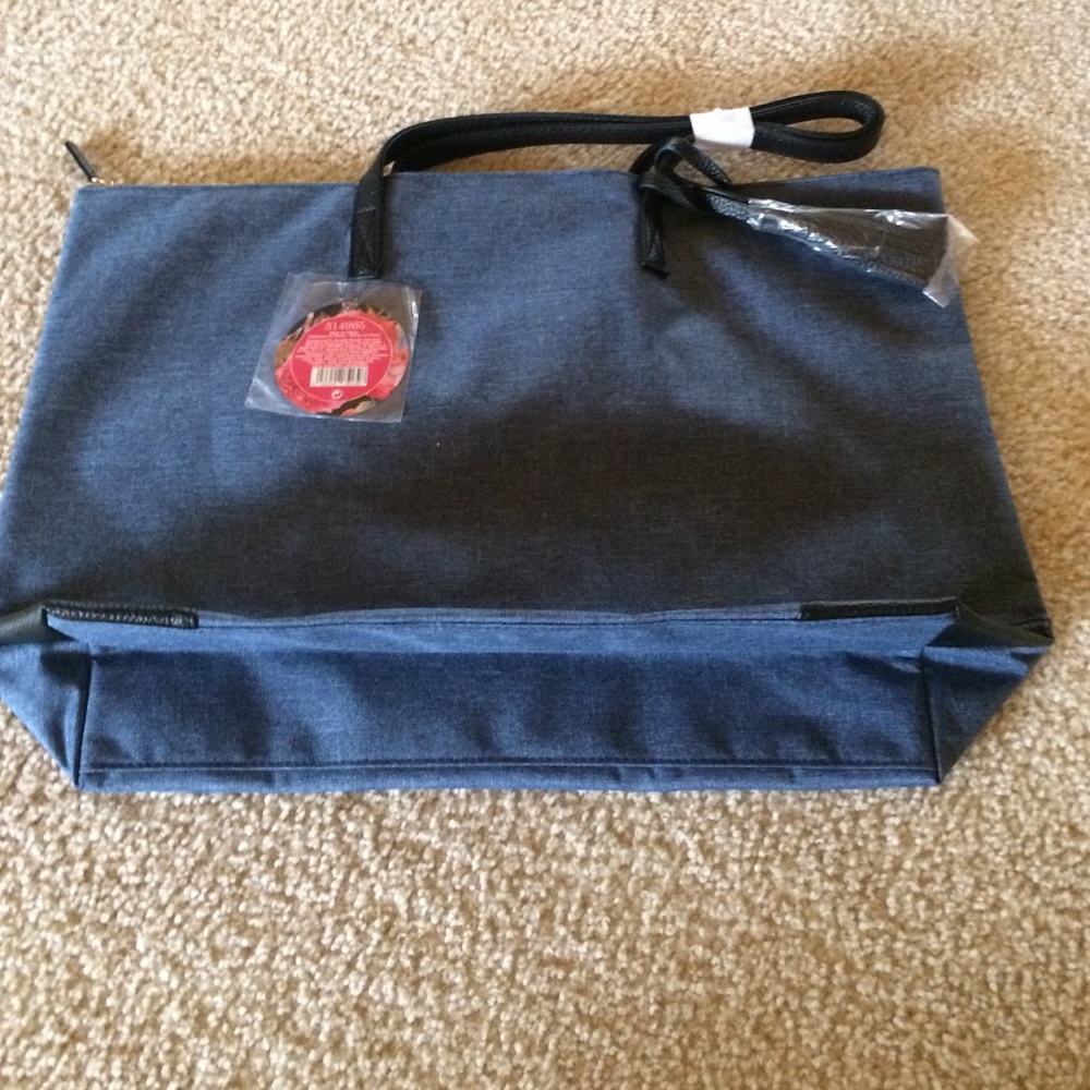 Overnight denim bag