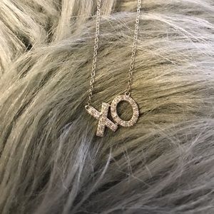 "XO" Diamond Pendant
