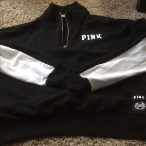 Size small pink half zip