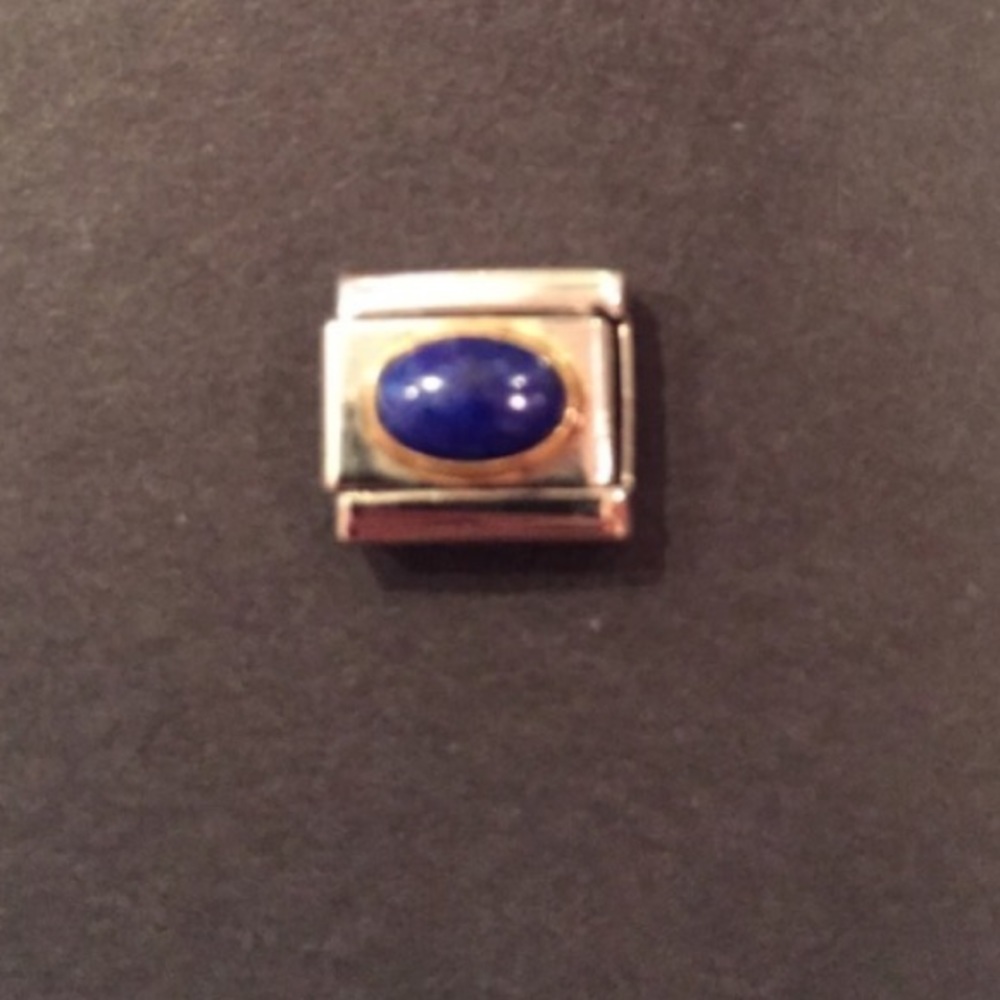 Two cabochon nomination charms