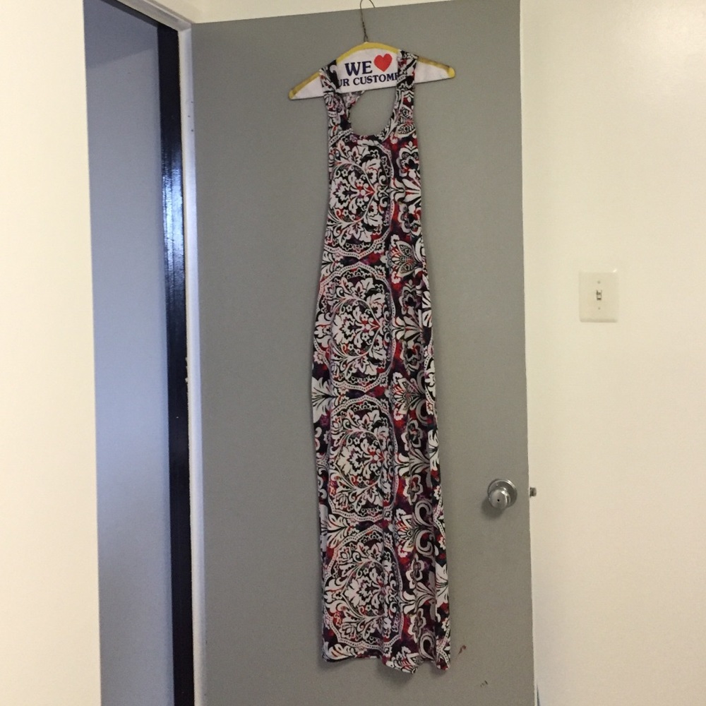 XS material girl long cotton dress