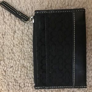 Coach Black Coin Purse