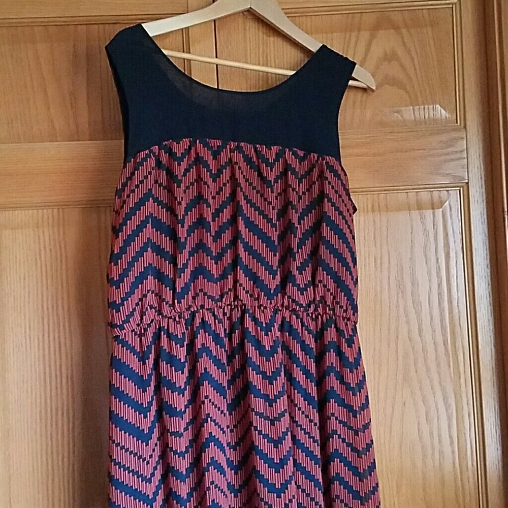 Full length flowy plus sized dress