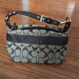Brown Coach Handbag
