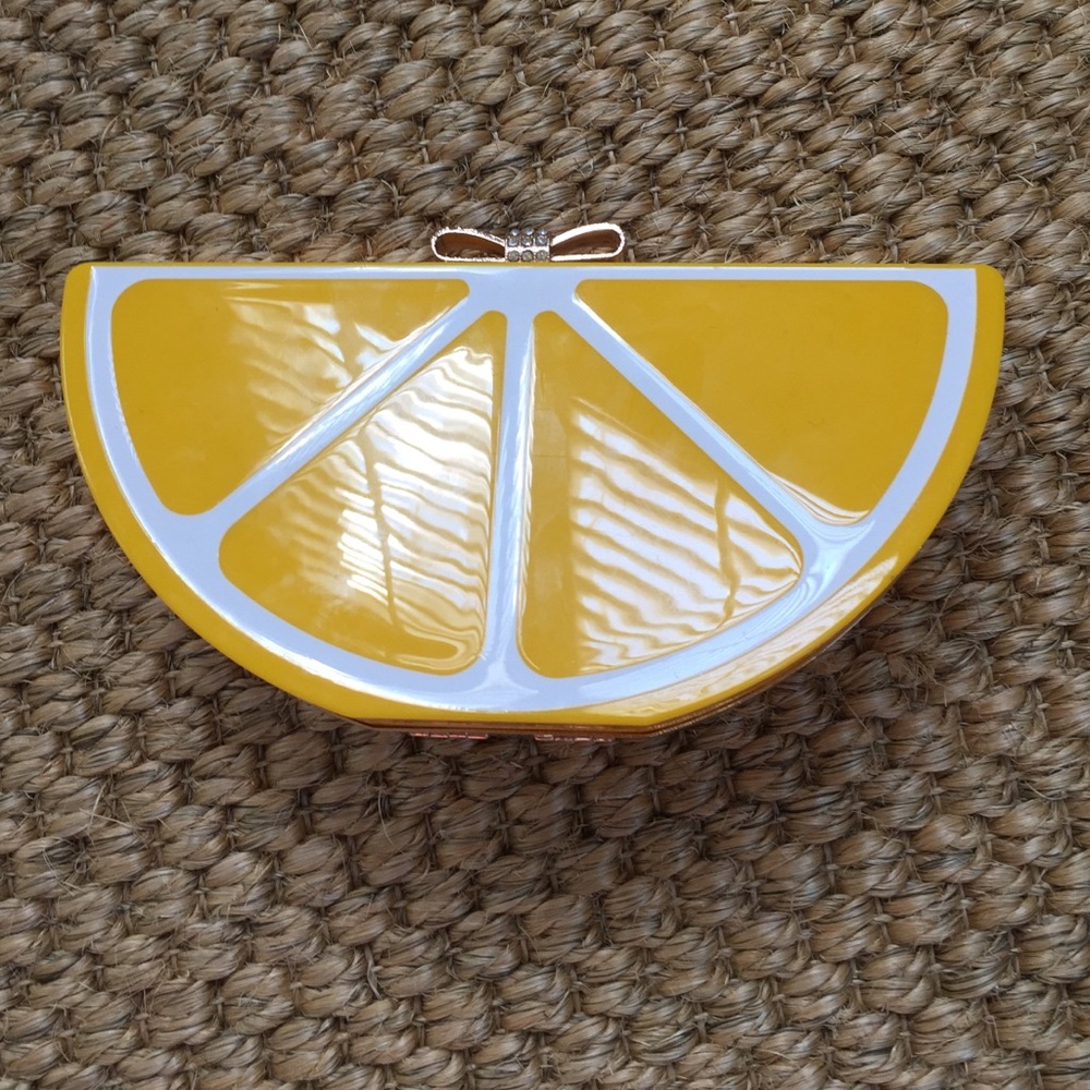 Acrylic Lemon Clutch