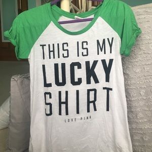 Saint Patrick's  day tee! From PINK
