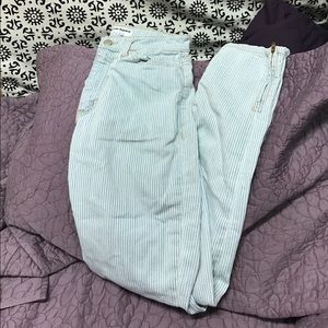 American Apparel high waisted skinny jeans