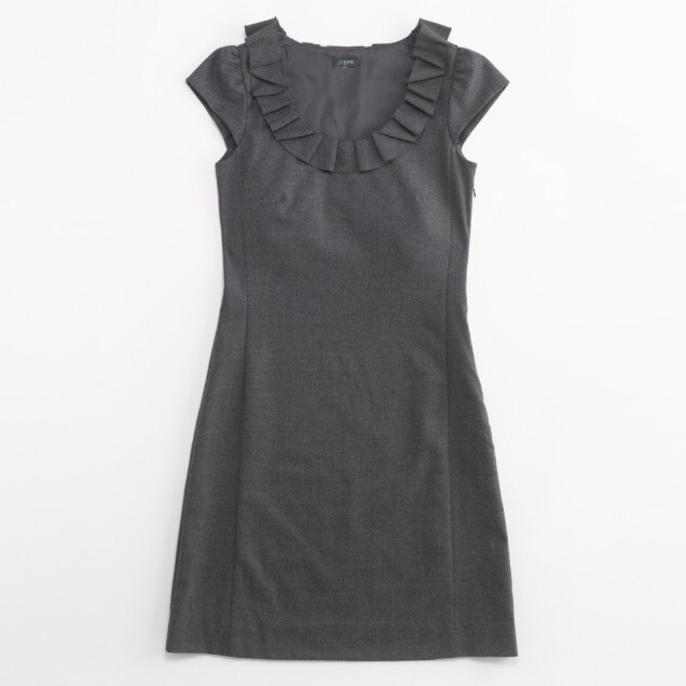 J. Crew Factory Wool Ribbon Ravine Dress Size 2