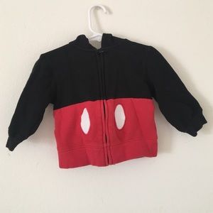Mickey Mouse zip up hoodie