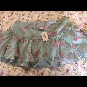 Size Small mini lingerie skirt