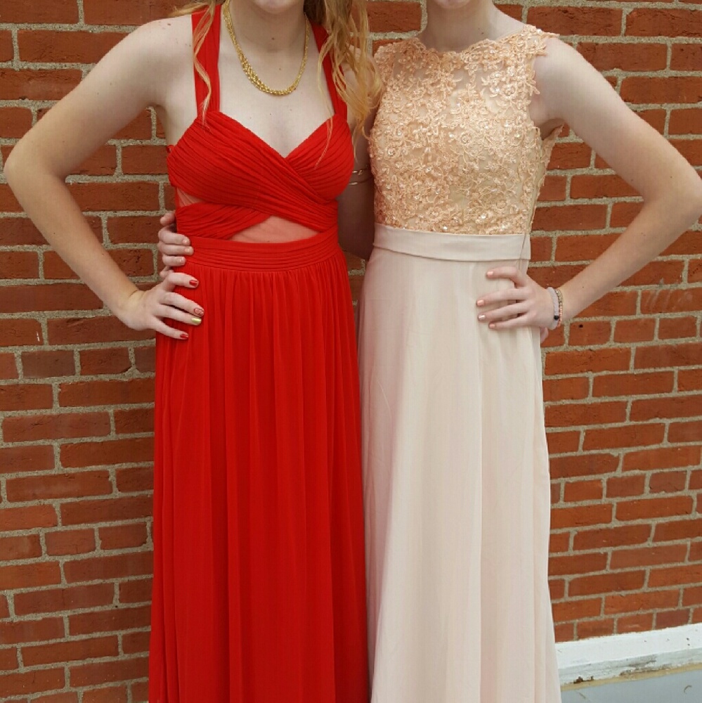 Red Prom Dress - Picture 2 of 3