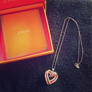 Ruby Heart ❤️ Necklace