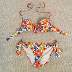 Hollister Floral Bikini