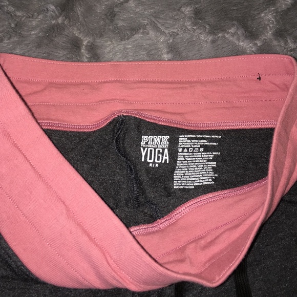 dark gray joggers/ leggings with begonia band - Picture 4 of 4