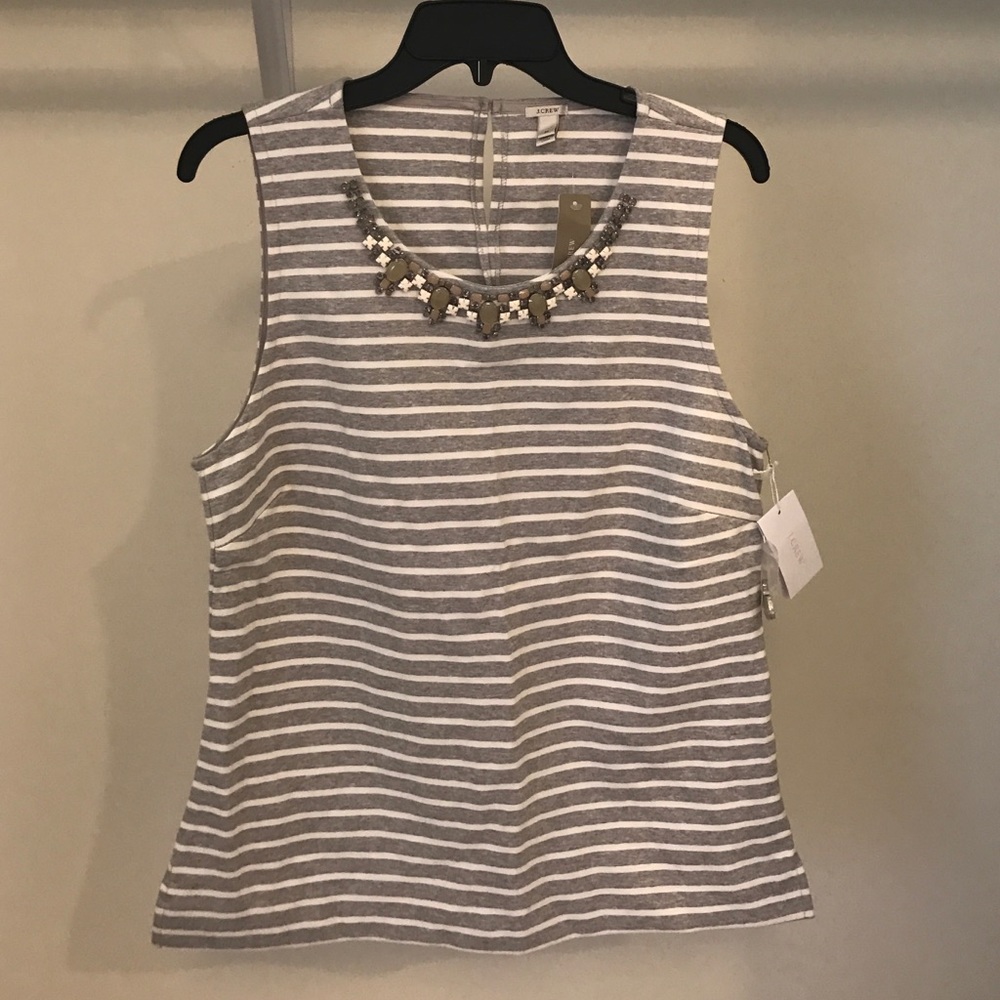 Jcrew beaded tank