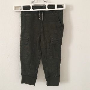 Cat & Jack green cargo joggers