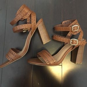 Bamboo Brown Heels