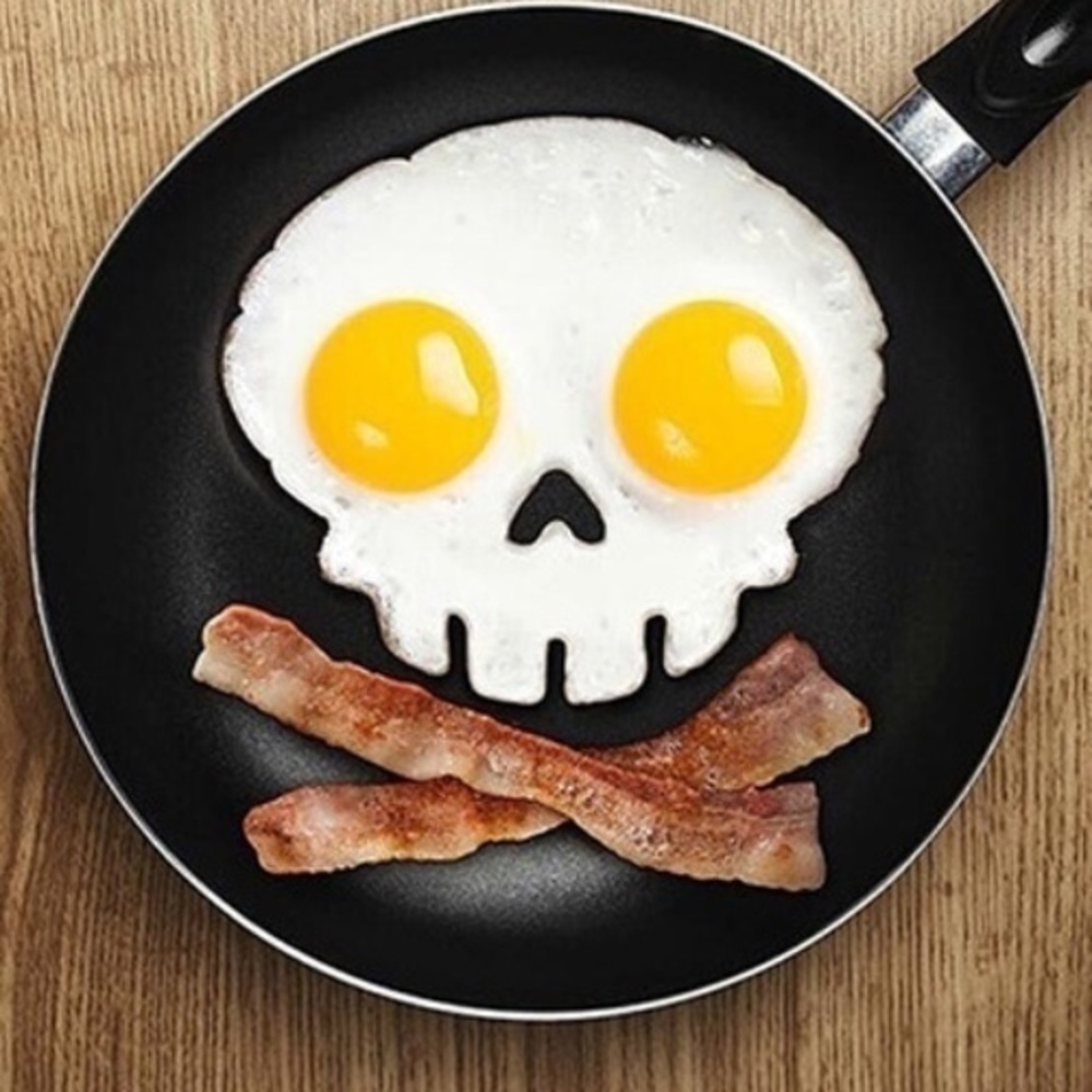 New skull egg mold