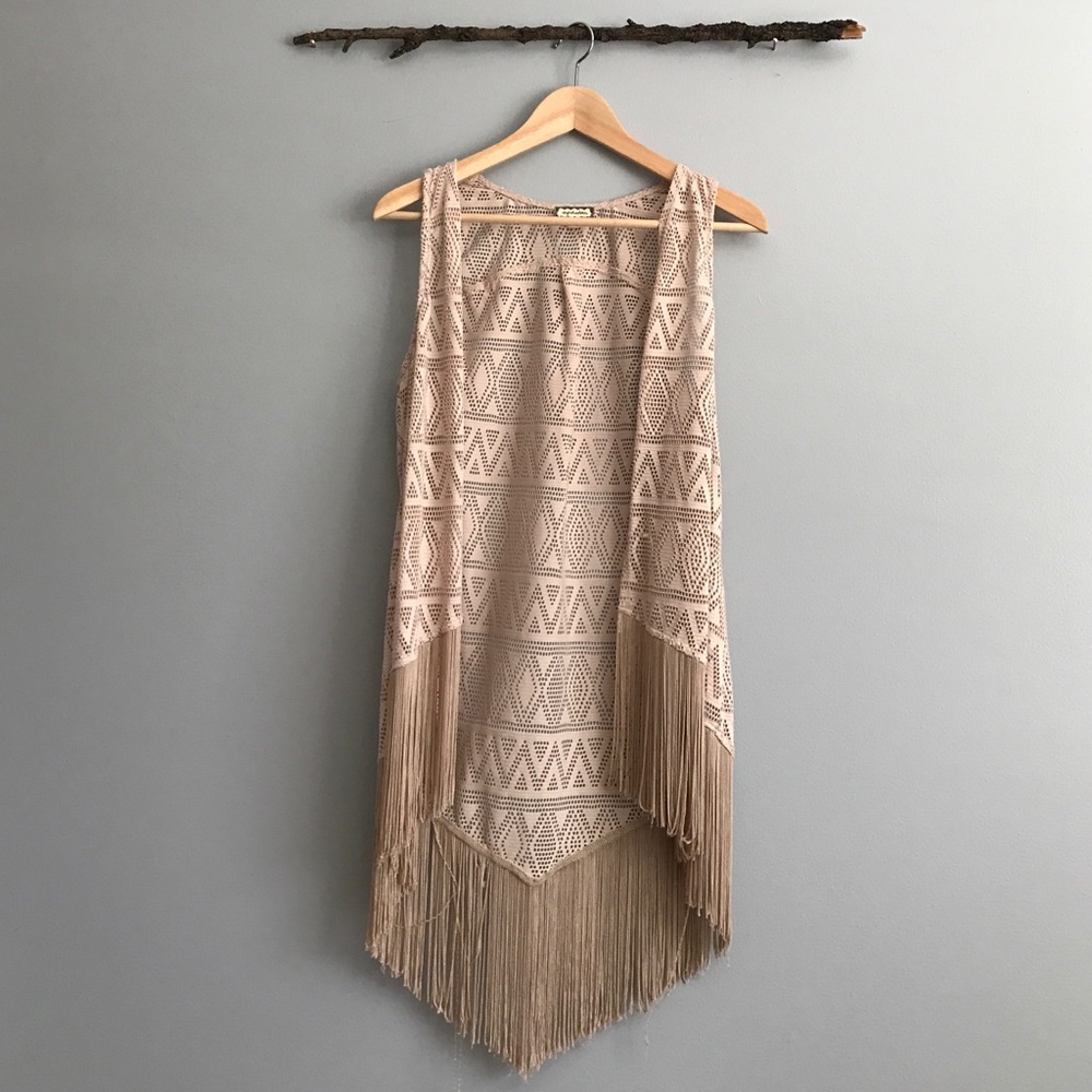 Boho Tassel Vest