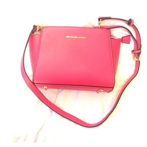 Selma Mini Saffiano Leather Michael Kors