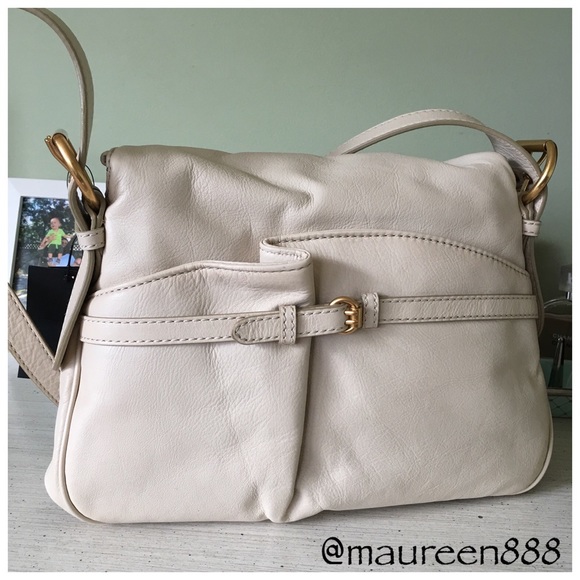 HTF! MBMJ Petal to the Metal Natasha Bag [beige] - Picture 2 of 4