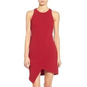 Leith red "Crepe" dress
