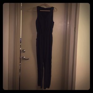 Black jumpsuit. Lightly worn.