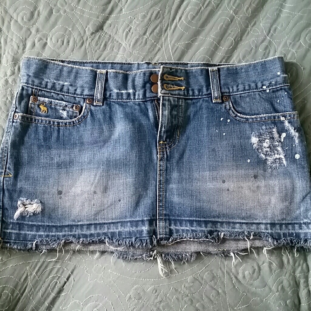 Abercrombie & Fitch jean skirt
