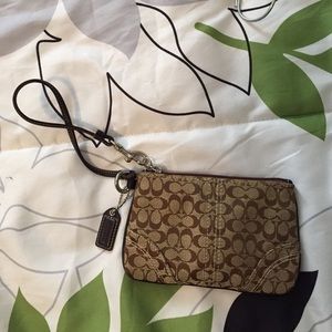 Coach wristlet