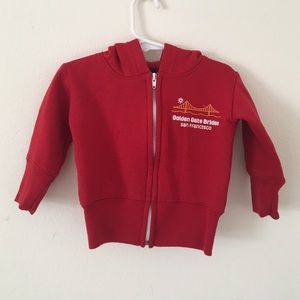 SF zip up hoodie