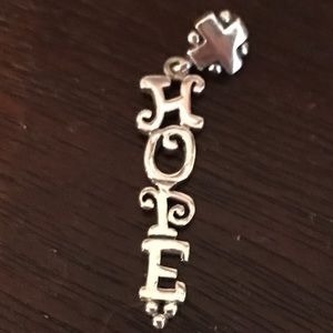 "Hope" pendant