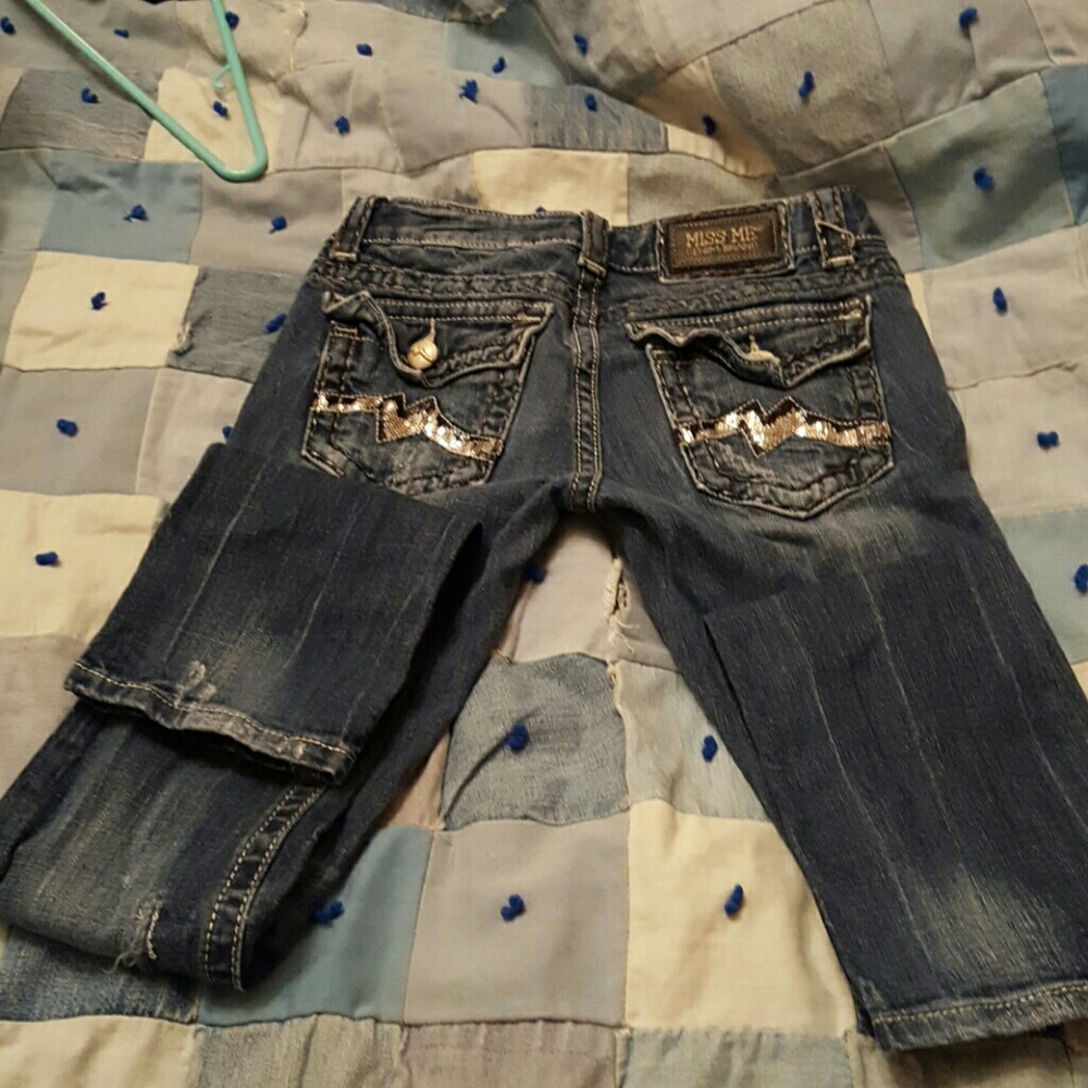 Miss Me straight leg jeans