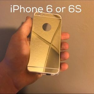 iPhone 6S Gold Mirror Case