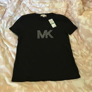 Michael Kors embellished tee shirt size Large