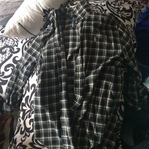 A Ralph Lauren flannel.