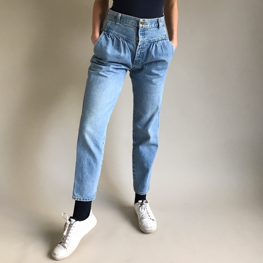 Vintage high waisted jeans made in USA