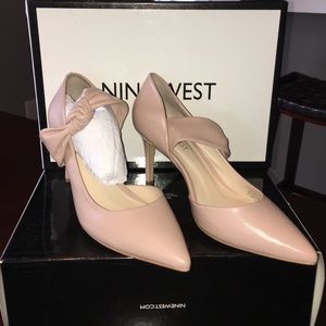 Nine West natural heels