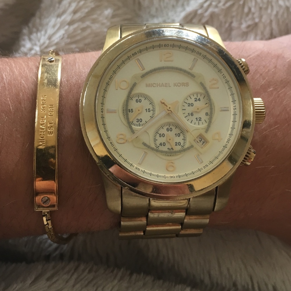 Gold Michael Kors Bracelet