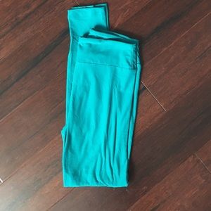 Dark teal LuLaRoe leggings! OS!