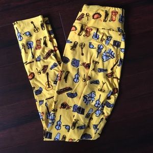 Musical instrument Lularoe OS leggings!