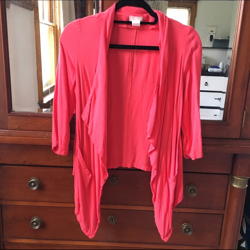 Pink Open Cardigan - super soft! - Picture 4 of 4