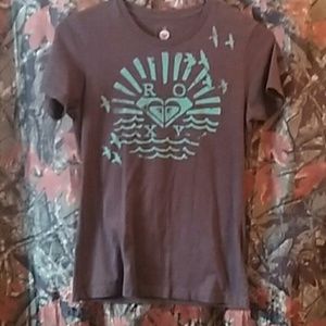 Free with Purchase Brown Roxy Shirt
