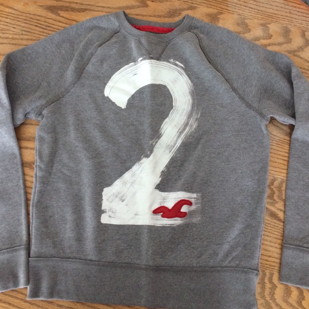 Hollister oversized crew sweatshirt size large