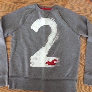 Hollister oversized crew sweatshirt size large