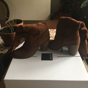 Dolce Vita Owin Acorn Suede Over the Knee Boot